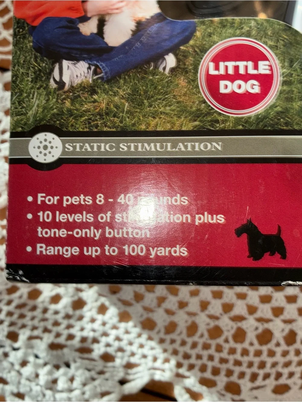 New PetSafe Little Dog Remote Trainer - Black and Red Packaging